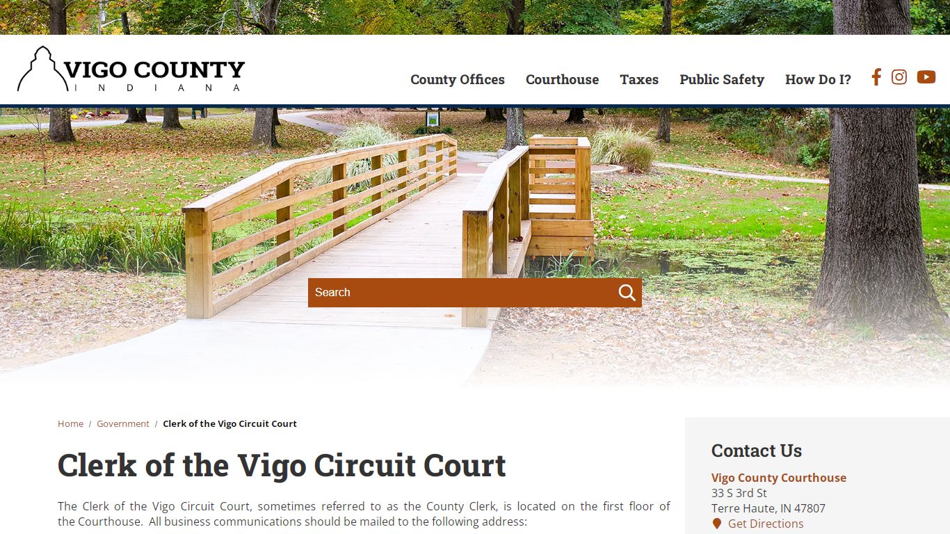 Clerk of the Vigo Circuit Court / Vigo County, Indiana